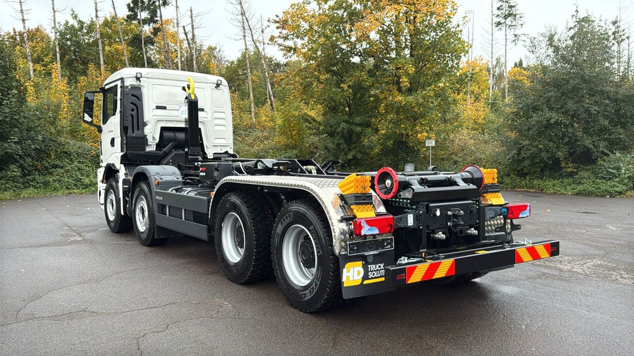 MAN TGS 35.480 8x4 Euro6e Hiab MultLift Abrollkipper - Φορτηγό φόρτωσης γάντζου, Φορτηγό με γερανό: φωτογραφία 3 MAN TGS 35.480 8x4 Euro6e Hiab MultLift Abrollkipper - Φορτηγό φόρτωσης γάντζου, Φορτηγό με γερανό: φωτογραφία 3
