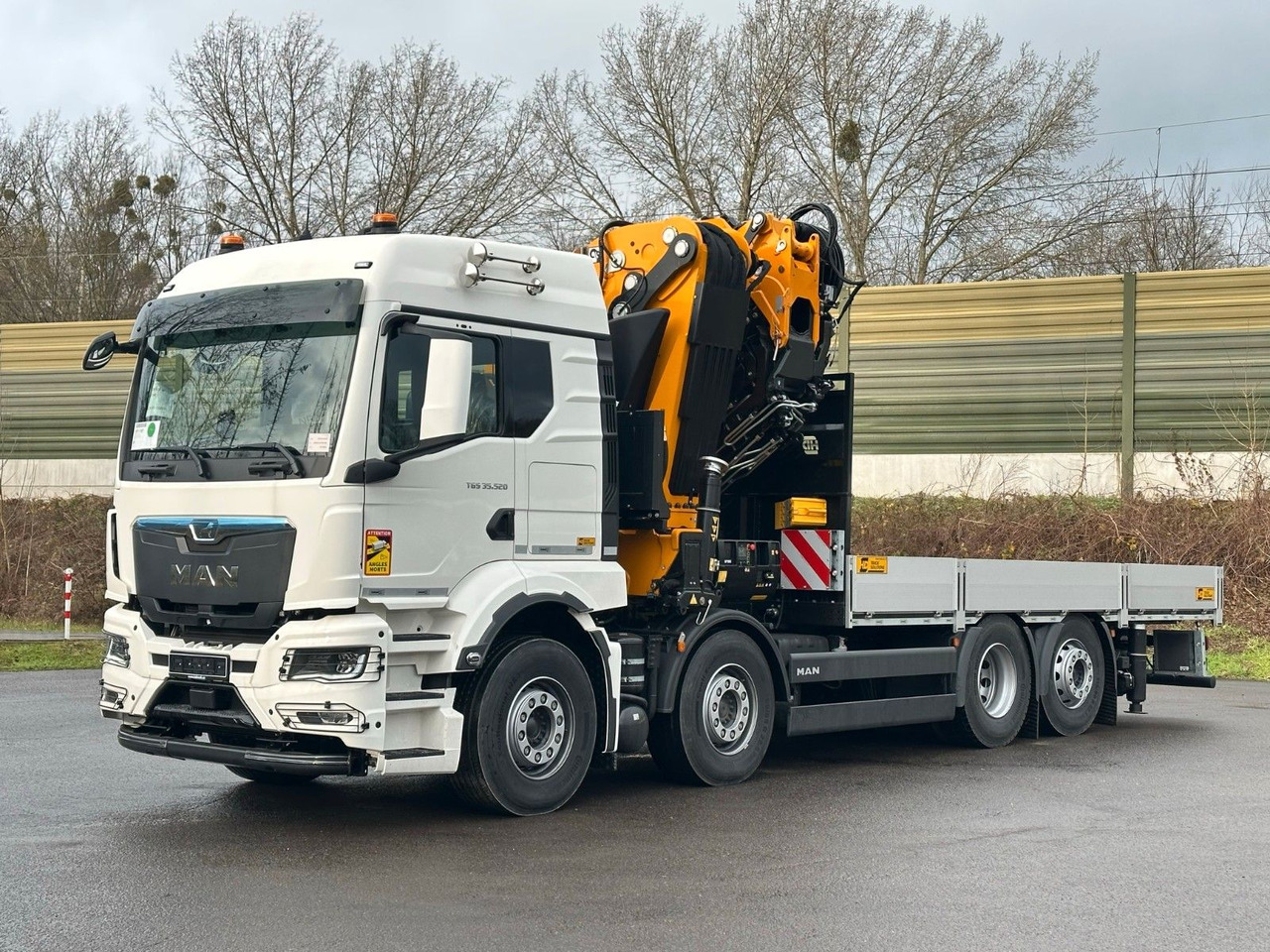 MAN TGS 35.520 8X2 Hiab EFFER 955-8s +Jib 6s - Φορτηγό με γερανό: φωτογραφία 3 MAN TGS 35.520 8X2 Hiab EFFER 955-8s +Jib 6s - Φορτηγό με γερανό: φωτογραφία 3