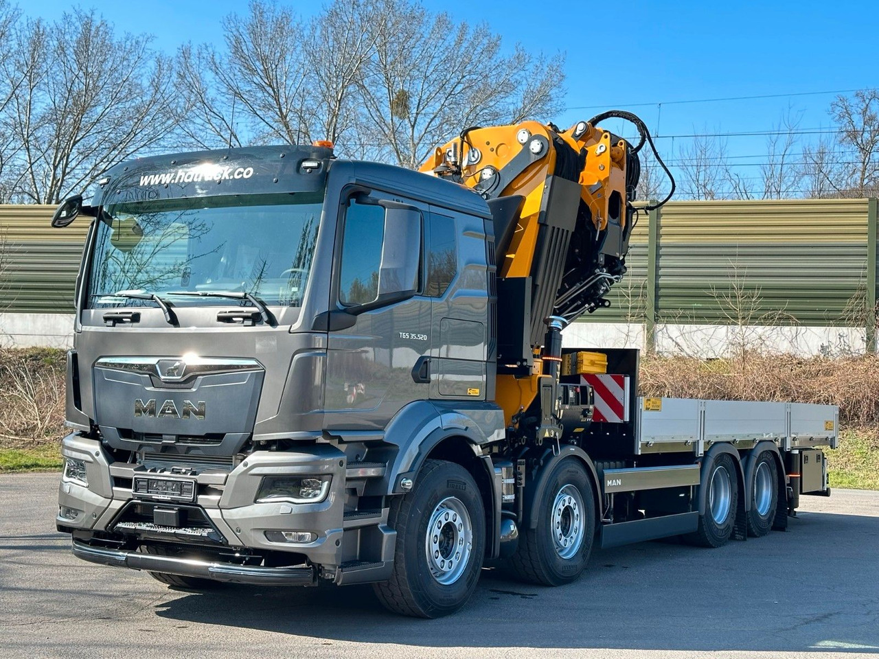 MAN TGS 35.520 8X4 TG 3 EFFER 955-8s +Jib 6sAUTOKRAN - Φορτηγό με ανοιχτή καρότσα, Φορτηγό με γερανό: φωτογραφία 5 MAN TGS 35.520 8X4 TG 3 EFFER 955-8s +Jib 6sAUTOKRAN - Φορτηγό με ανοιχτή καρότσα, Φορτηγό με γερανό: φωτογραφία 5