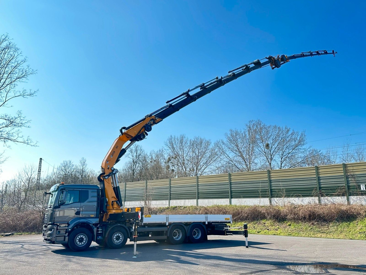 MAN TGS 35.520 8X4 TG 3 EFFER 955-8s +Jib 6sAUTOKRAN - Φορτηγό με γερανό: φωτογραφία 3 MAN TGS 35.520 8X4 TG 3 EFFER 955-8s +Jib 6sAUTOKRAN - Φορτηγό με γερανό: φωτογραφία 3