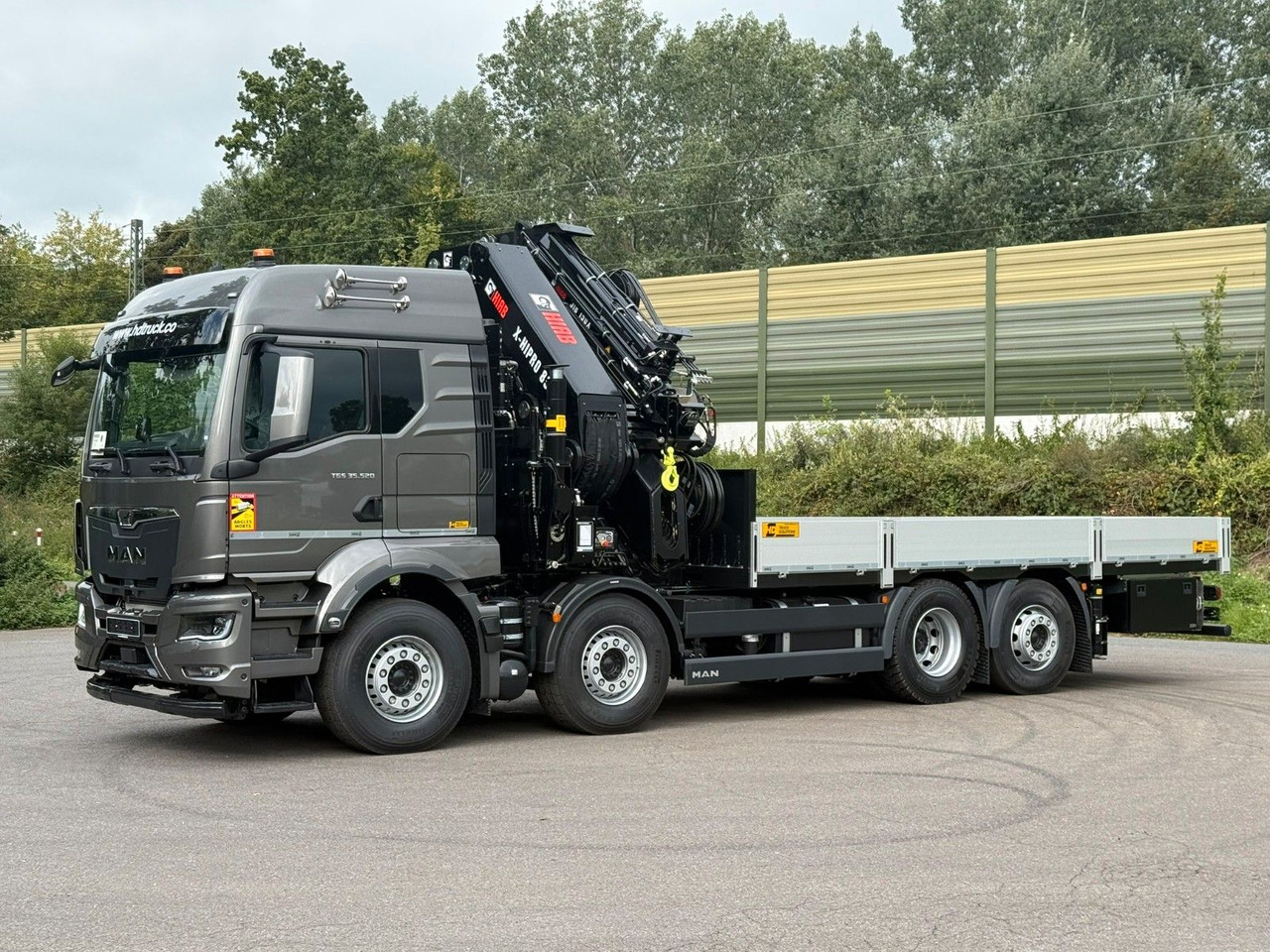 MAN TGS 35.520 8x2 BL HIAB X-HiPro858E-8 & Jib150x-6 - Φορτηγό με γερανό: φωτογραφία 1 MAN TGS 35.520 8x2 BL HIAB X-HiPro858E-8 & Jib150x-6 - Φορτηγό με γερανό: φωτογραφία 1