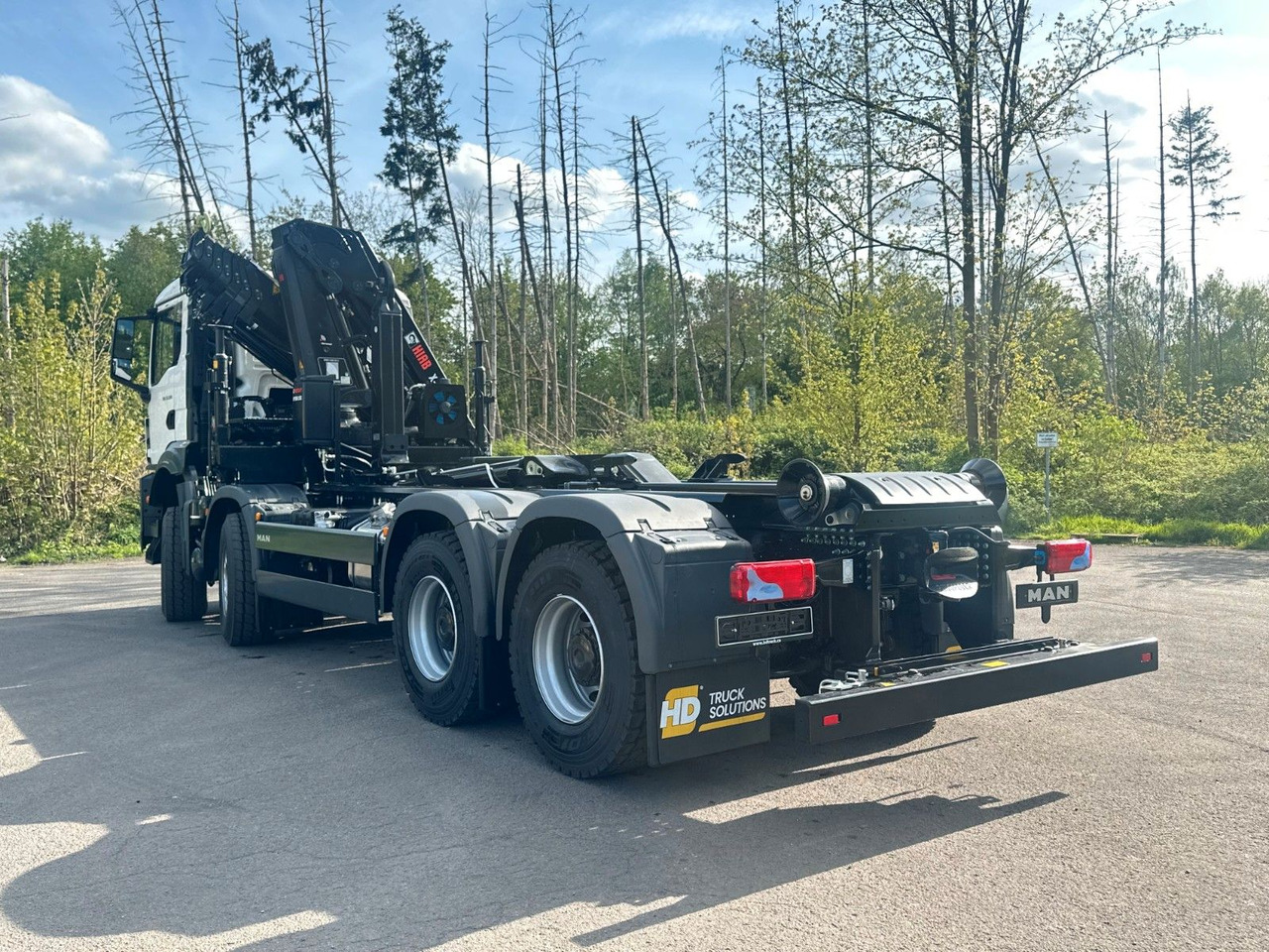 MAN TGS 35.520 8x4 Abrollkipper + Kran HIAB 228-6 - Φορτηγό φόρτωσης γάντζου, Φορτηγό με γερανό: φωτογραφία 5 MAN TGS 35.520 8x4 Abrollkipper + Kran HIAB 228-6 - Φορτηγό φόρτωσης γάντζου, Φορτηγό με γερανό: φωτογραφία 5
