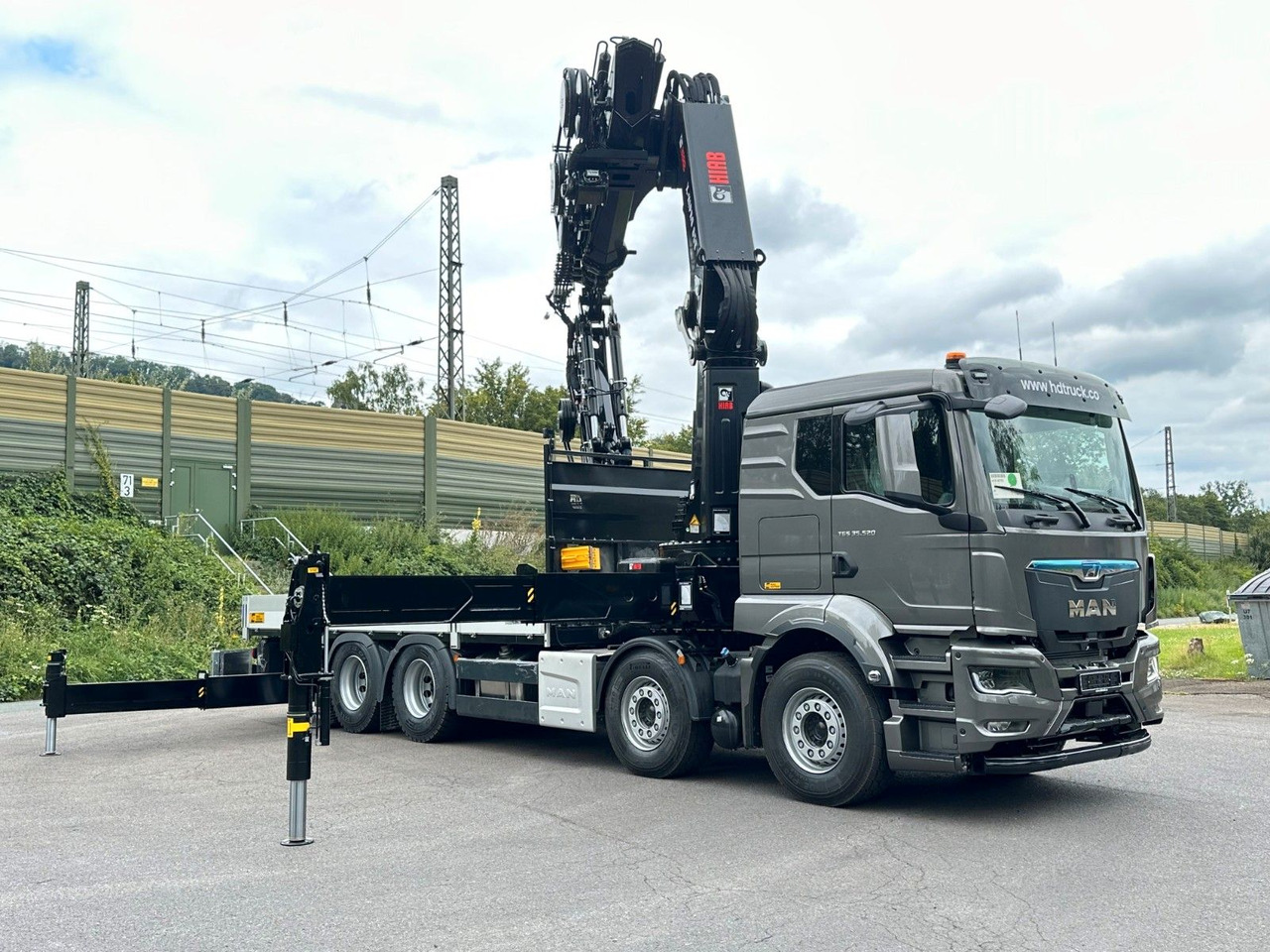 MAN TGS 35.520 8x4 BL HIAB X-HiPro858E-8 & Jib150x-6 - Φορτηγό με γερανό: φωτογραφία 2 MAN TGS 35.520 8x4 BL HIAB X-HiPro858E-8 & Jib150x-6 - Φορτηγό με γερανό: φωτογραφία 2