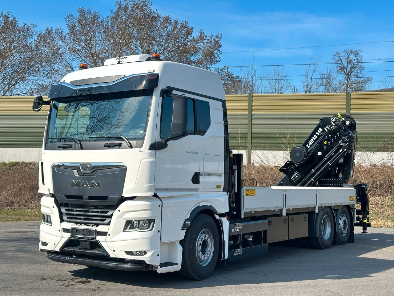 MAN TGX 26.520 TG3 Retarder / 6X2 Hiab 548 E 8 - Φορτηγό με γερανό: φωτογραφία 2 MAN TGX 26.520 TG3 Retarder / 6X2 Hiab 548 E 8 - Φορτηγό με γερανό: φωτογραφία 2
