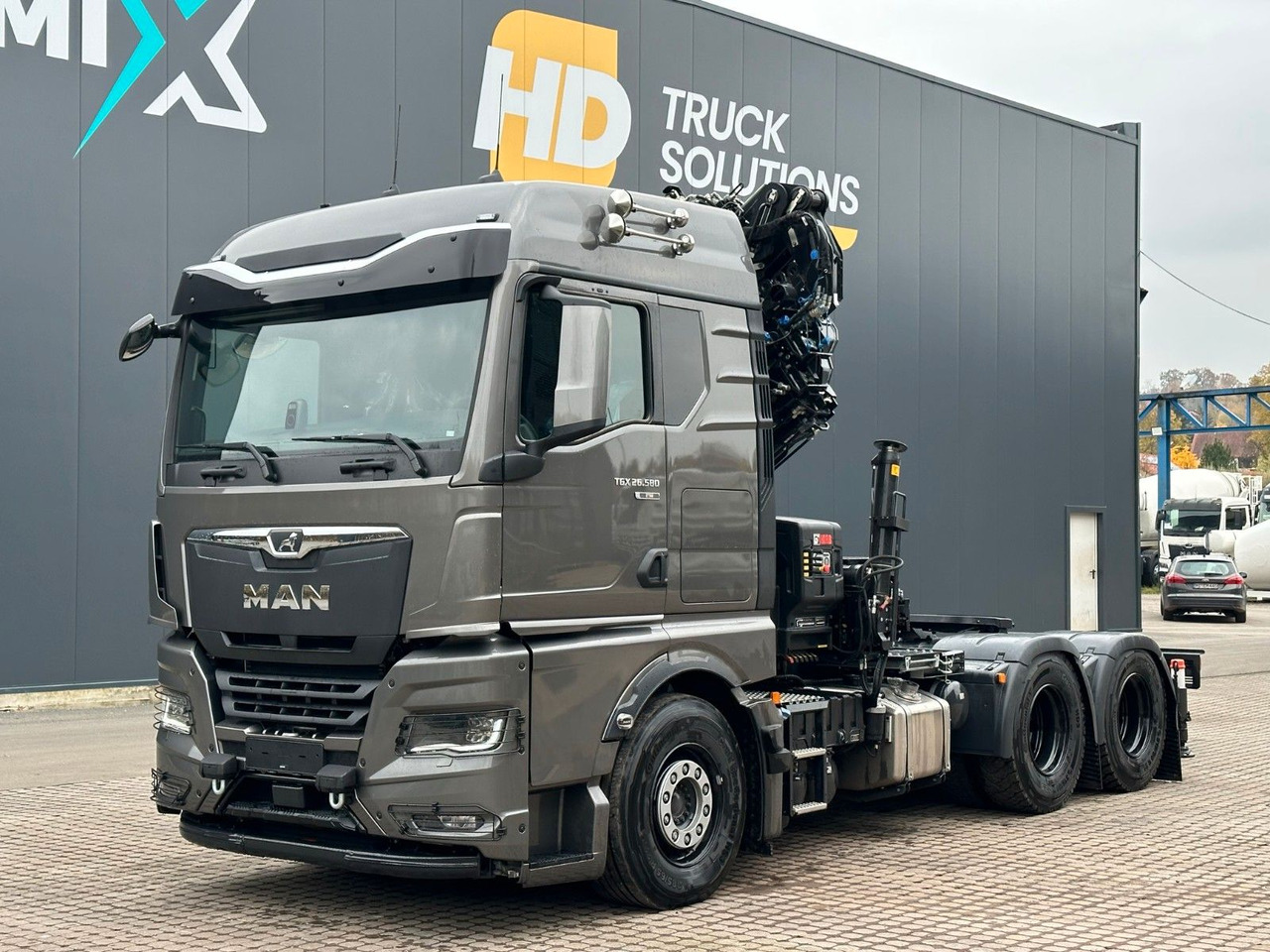 MAN TGX 26.580 6x4 Kran Hiab 302-6 + Jib-4 - Φορτηγό με γερανό: φωτογραφία 3 MAN TGX 26.580 6x4 Kran Hiab 302-6 + Jib-4 - Φορτηγό με γερανό: φωτογραφία 3