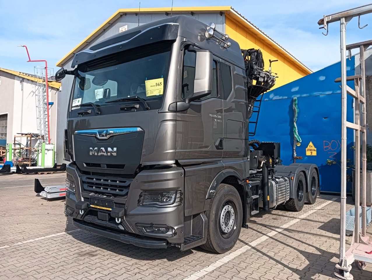 MAN TGX 26.580 6x4 LANGHOLZ EPSILON TZ 17 - Φορτηγό ξυλείας, Φορτηγό με γερανό: φωτογραφία 1 MAN TGX 26.580 6x4 LANGHOLZ EPSILON TZ 17 - Φορτηγό ξυλείας, Φορτηγό με γερανό: φωτογραφία 1