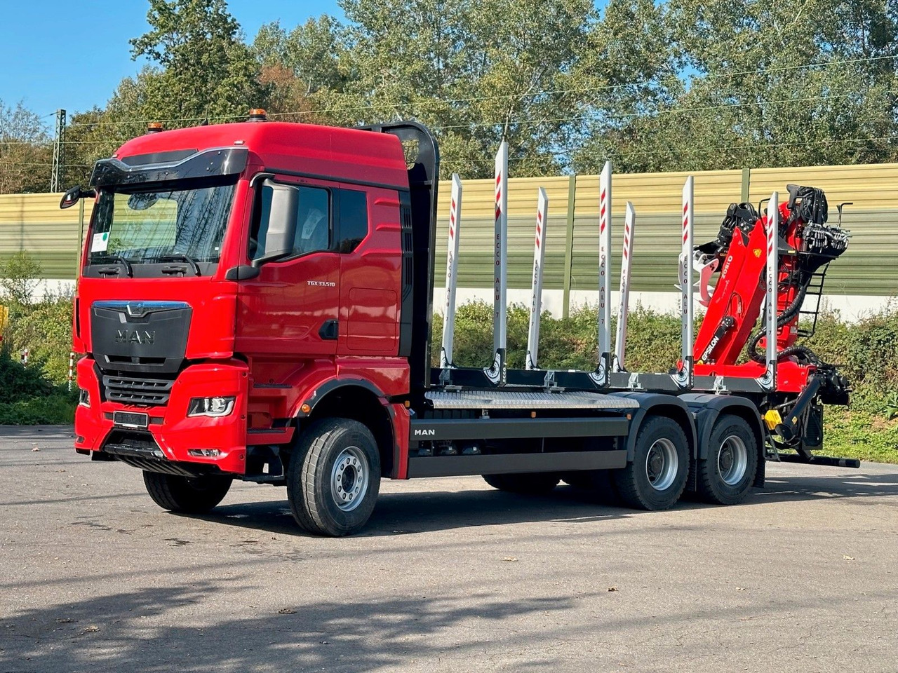MAN TGX 33.510 6X4 BL Euro6e EPSILON 150 Z - Φορτηγό ξυλείας, Φορτηγό με γερανό: φωτογραφία 2 MAN TGX 33.510 6X4 BL Euro6e EPSILON 150 Z - Φορτηγό ξυλείας, Φορτηγό με γερανό: φωτογραφία 2