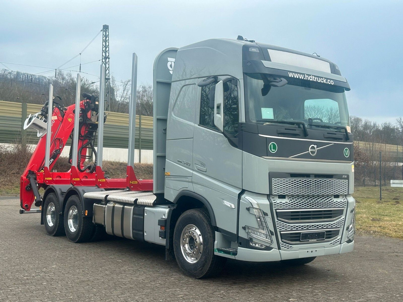 Volvo FH 540 6x4 Epsilon 150 Z - Φορτηγό ξυλείας, Φορτηγό με γερανό: φωτογραφία 1 Volvo FH 540 6x4 Epsilon 150 Z - Φορτηγό ξυλείας, Φορτηγό με γερανό: φωτογραφία 1