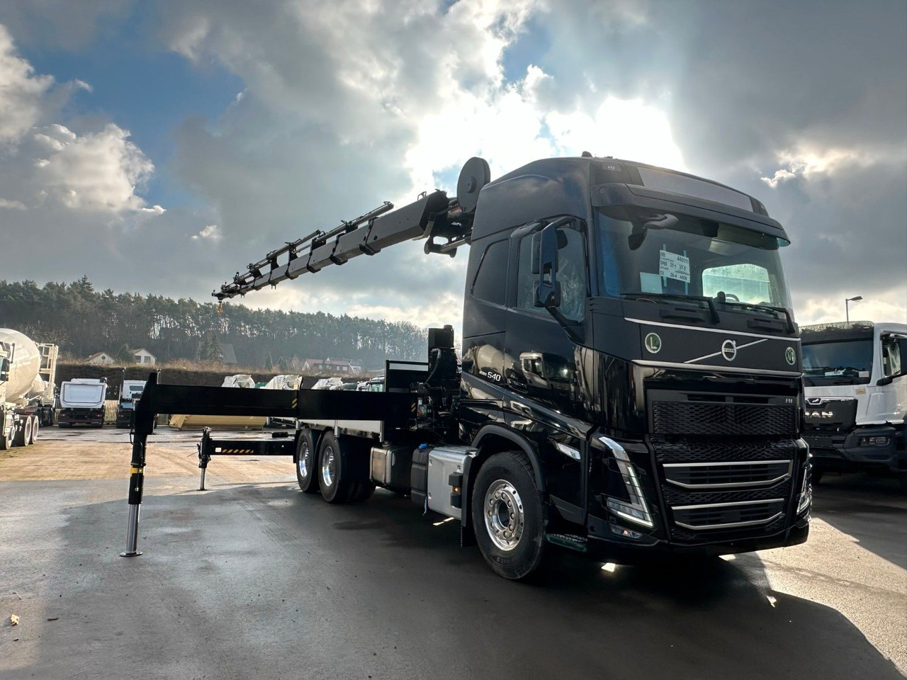Volvo FH 540 6x4 Euro6e HIAB X-HIPRO 548 E 8 - Φορτηγό με γερανό: φωτογραφία 4 Volvo FH 540 6x4 Euro6e HIAB X-HIPRO 548 E 8 - Φορτηγό με γερανό: φωτογραφία 4
