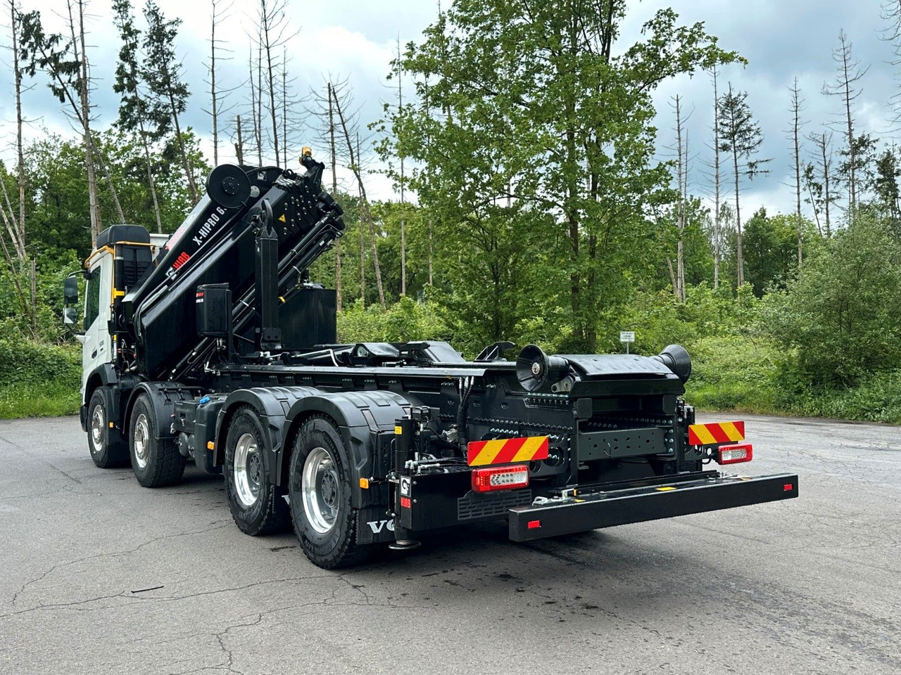 Volvo FMX 500 8x4 Abrollkipper + Kran Hiab 658-6 - Φορτηγό φόρτωσης γάντζου, Φορτηγό με γερανό: φωτογραφία 5 Volvo FMX 500 8x4 Abrollkipper + Kran Hiab 658-6 - Φορτηγό φόρτωσης γάντζου, Φορτηγό με γερανό: φωτογραφία 5