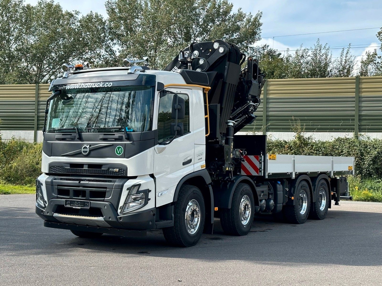 Volvo FMX 500 8x4 EFFER 955-8s + Jib 6s - Φορτηγό με γερανό: φωτογραφία 3 Volvo FMX 500 8x4 EFFER 955-8s + Jib 6s - Φορτηγό με γερανό: φωτογραφία 3