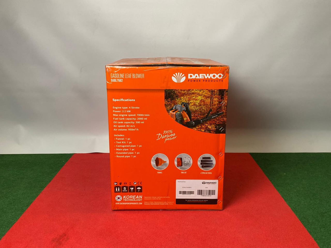 Daewoo DABL7662 Benzine Bladblazer - Μηχάνημα καθαρισμού: φωτογραφία 3 Daewoo DABL7662 Benzine Bladblazer - Μηχάνημα καθαρισμού: φωτογραφία 3