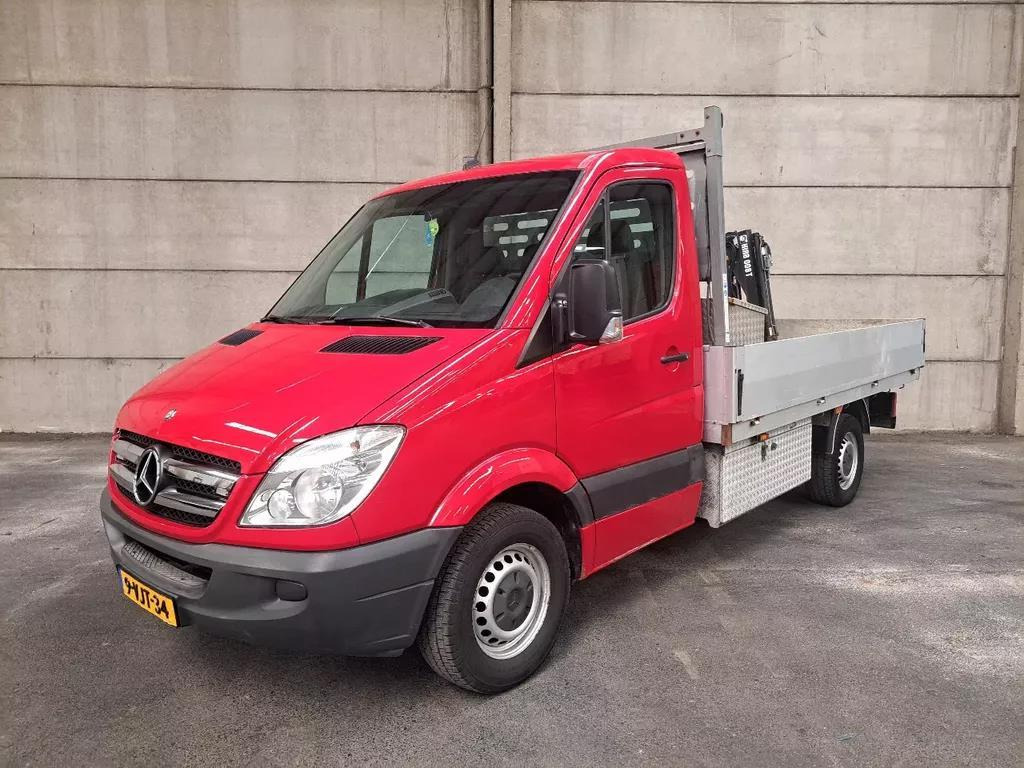 Mercedes-Benz Sprinter 313 CDI 2.2 AUT Open laadbak met Hiab 008T kraan 9-VJT-34 - Μικρό φορτηγό με καρότσα: φωτογραφία 1 Mercedes-Benz Sprinter 313 CDI 2.2 AUT Open laadbak met Hiab 008T kraan 9-VJT-34 - Μικρό φορτηγό με καρότσα: φωτογραφία 1