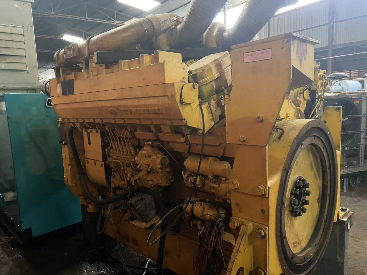 KOMATSU SAA12V140E - Κινητήρας για Βιομηχανικός εξοπλισμός κλιματισμού: φωτογραφία 2 KOMATSU SAA12V140E - Κινητήρας για Βιομηχανικός εξοπλισμός κλιματισμού: φωτογραφία 2