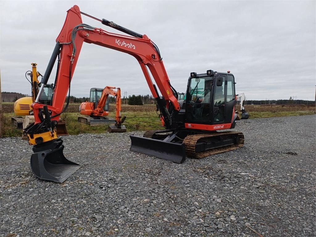 Kubota Kx080-4a Engcon pyörittäjällä - Μίνι εκσκαφέας: φωτογραφία 1 Kubota Kx080-4a Engcon pyörittäjällä - Μίνι εκσκαφέας: φωτογραφία 1