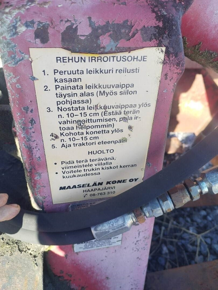 Varmo 600 rehuleikkuri - Γεωργικά μηχανήματα: φωτογραφία 4 Varmo 600 rehuleikkuri - Γεωργικά μηχανήματα: φωτογραφία 4