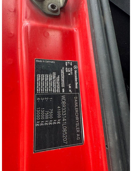 Mercedes-Benz Actros 4141 - Μπετονιέρα φορτηγό: φωτογραφία 2 Mercedes-Benz Actros 4141 - Μπετονιέρα φορτηγό: φωτογραφία 2