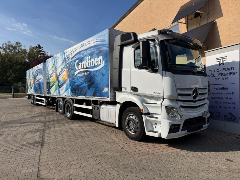 Mercedes-Benz Actros 2645/2xLBW/Retarder/Lenk-Lift/2xAHK - Φορτηγό για τη μεταφορά ποτών: φωτογραφία 1 Mercedes-Benz Actros 2645/2xLBW/Retarder/Lenk-Lift/2xAHK - Φορτηγό για τη μεταφορά ποτών: φωτογραφία 1