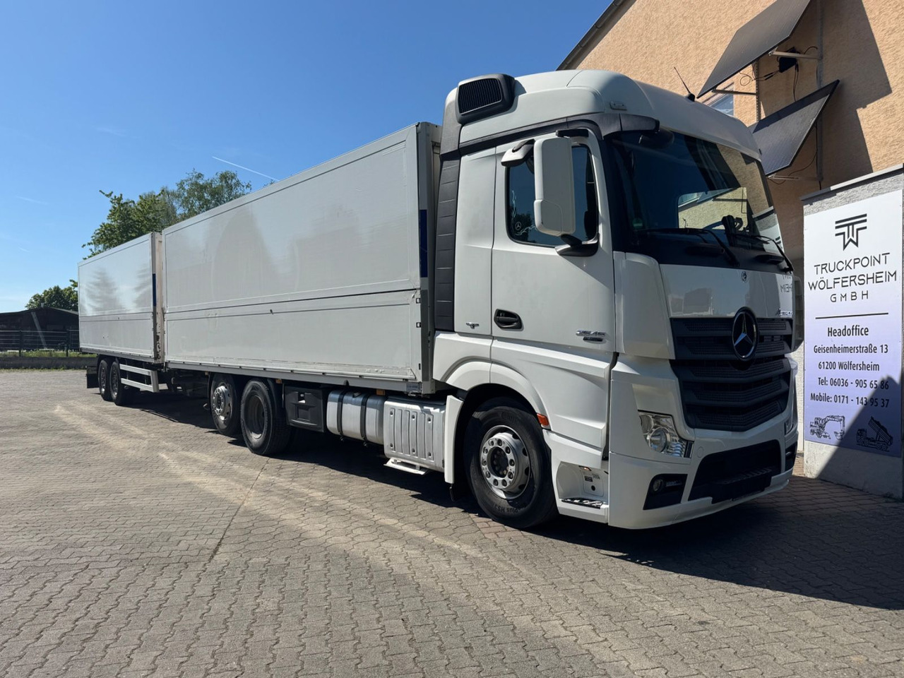 Mercedes-Benz Actros2545/StreamSpace/Lift/Mitnahmestp/3instock - Φορτηγό για τη μεταφορά ποτών: φωτογραφία 1 Mercedes-Benz Actros2545/StreamSpace/Lift/Mitnahmestp/3instock - Φορτηγό για τη μεταφορά ποτών: φωτογραφία 1
