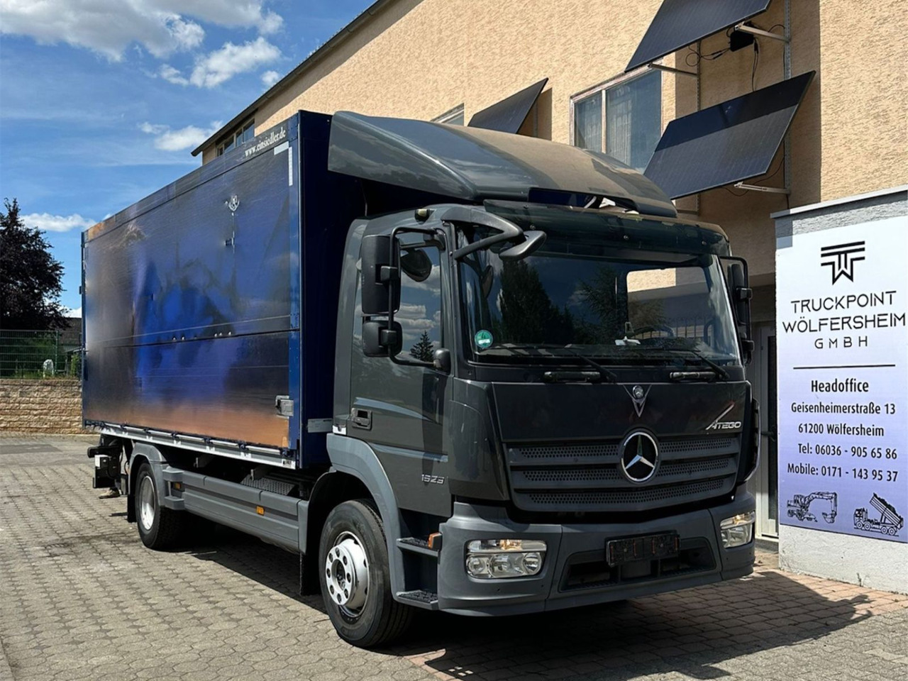 Mercedes-Benz Atego 1523/Klima/LBW/GT-Zertifiziert/2xAHK - Φορτηγό για τη μεταφορά ποτών: φωτογραφία 1 Mercedes-Benz Atego 1523/Klima/LBW/GT-Zertifiziert/2xAHK - Φορτηγό για τη μεταφορά ποτών: φωτογραφία 1