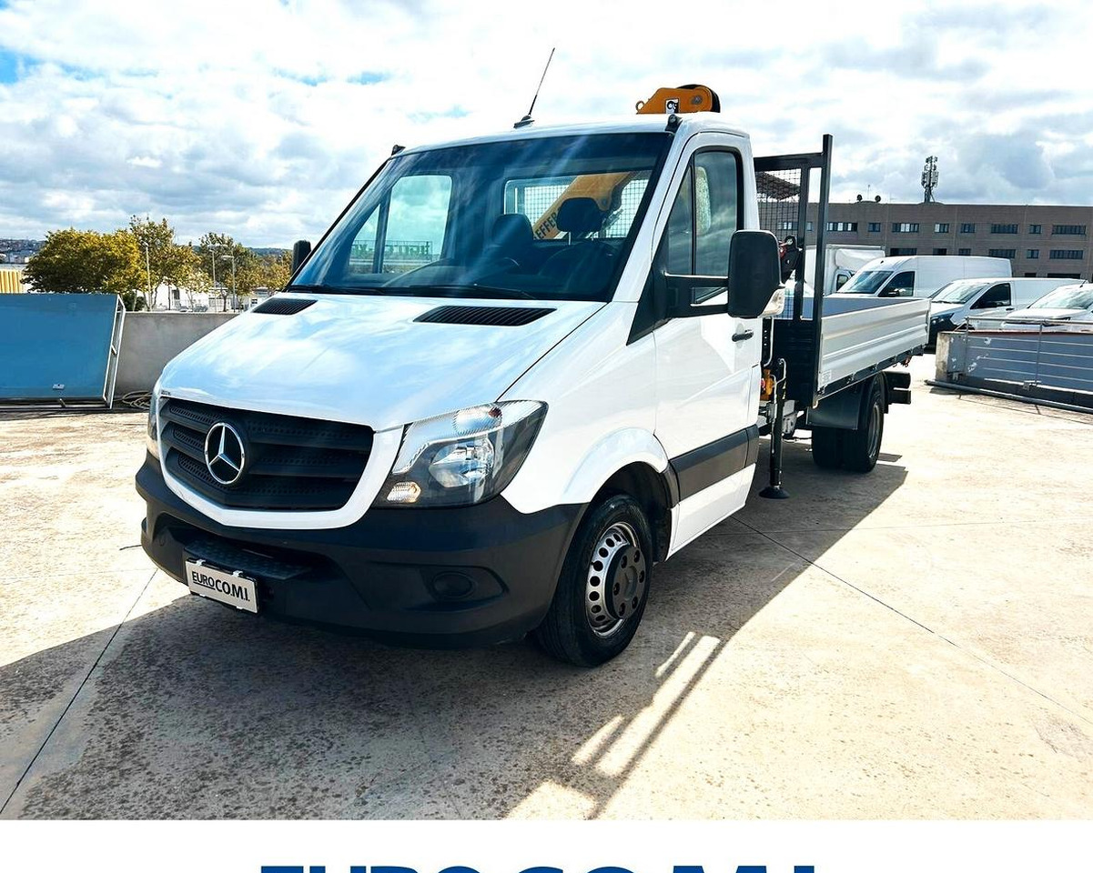Mercedes Benz Sprinter 419 Cassone Fisso + Gru - Μικρό φορτηγό με καρότσα: φωτογραφία 1 Mercedes Benz Sprinter 419 Cassone Fisso + Gru - Μικρό φορτηγό με καρότσα: φωτογραφία 1