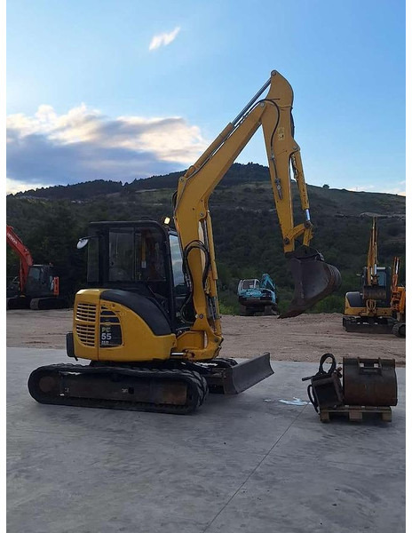 Komatsu PC55 - Μίνι εκσκαφέας: φωτογραφία 2 Komatsu PC55 - Μίνι εκσκαφέας: φωτογραφία 2