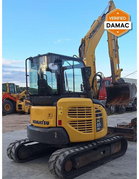 Komatsu PC55 - Μίνι εκσκαφέας: φωτογραφία 1 Komatsu PC55 - Μίνι εκσκαφέας: φωτογραφία 1