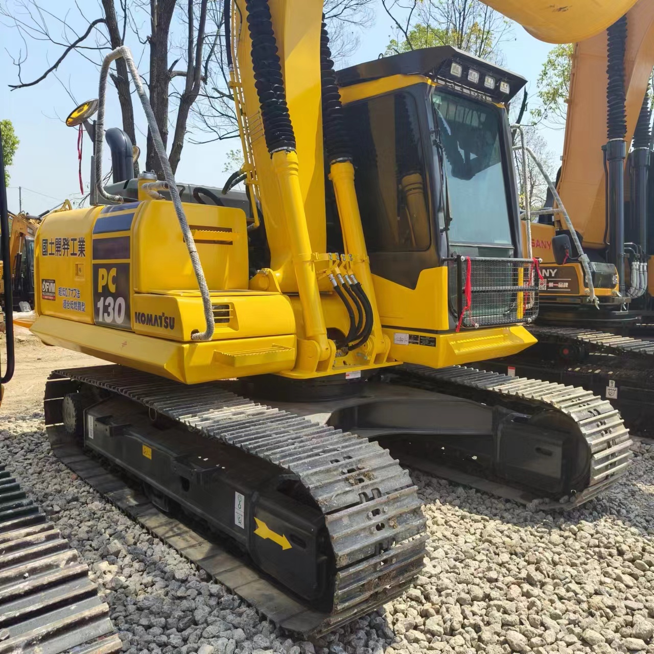 KOMATSU PC130 - Ερπυστριοφόρος εκσκαφέας: φωτογραφία 4 KOMATSU PC130 - Ερπυστριοφόρος εκσκαφέας: φωτογραφία 4
