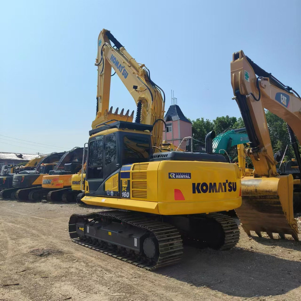 KOMATSU PC160 - Ερπυστριοφόρος εκσκαφέας: φωτογραφία 1 KOMATSU PC160 - Ερπυστριοφόρος εκσκαφέας: φωτογραφία 1