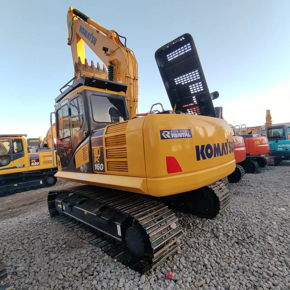 KOMATSU PC160 - Ερπυστριοφόρος εκσκαφέας: φωτογραφία 1 KOMATSU PC160 - Ερπυστριοφόρος εκσκαφέας: φωτογραφία 1