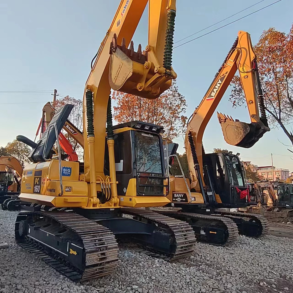 KOMATSU PC160 - Ερπυστριοφόρος εκσκαφέας: φωτογραφία 3 KOMATSU PC160 - Ερπυστριοφόρος εκσκαφέας: φωτογραφία 3