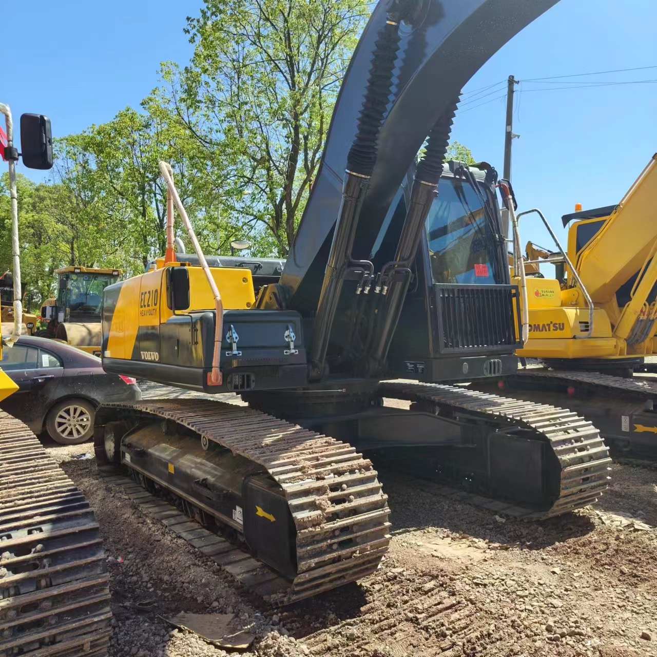VOLVO EC210 - Ερπυστριοφόρος εκσκαφέας: φωτογραφία 4 VOLVO EC210 - Ερπυστριοφόρος εκσκαφέας: φωτογραφία 4