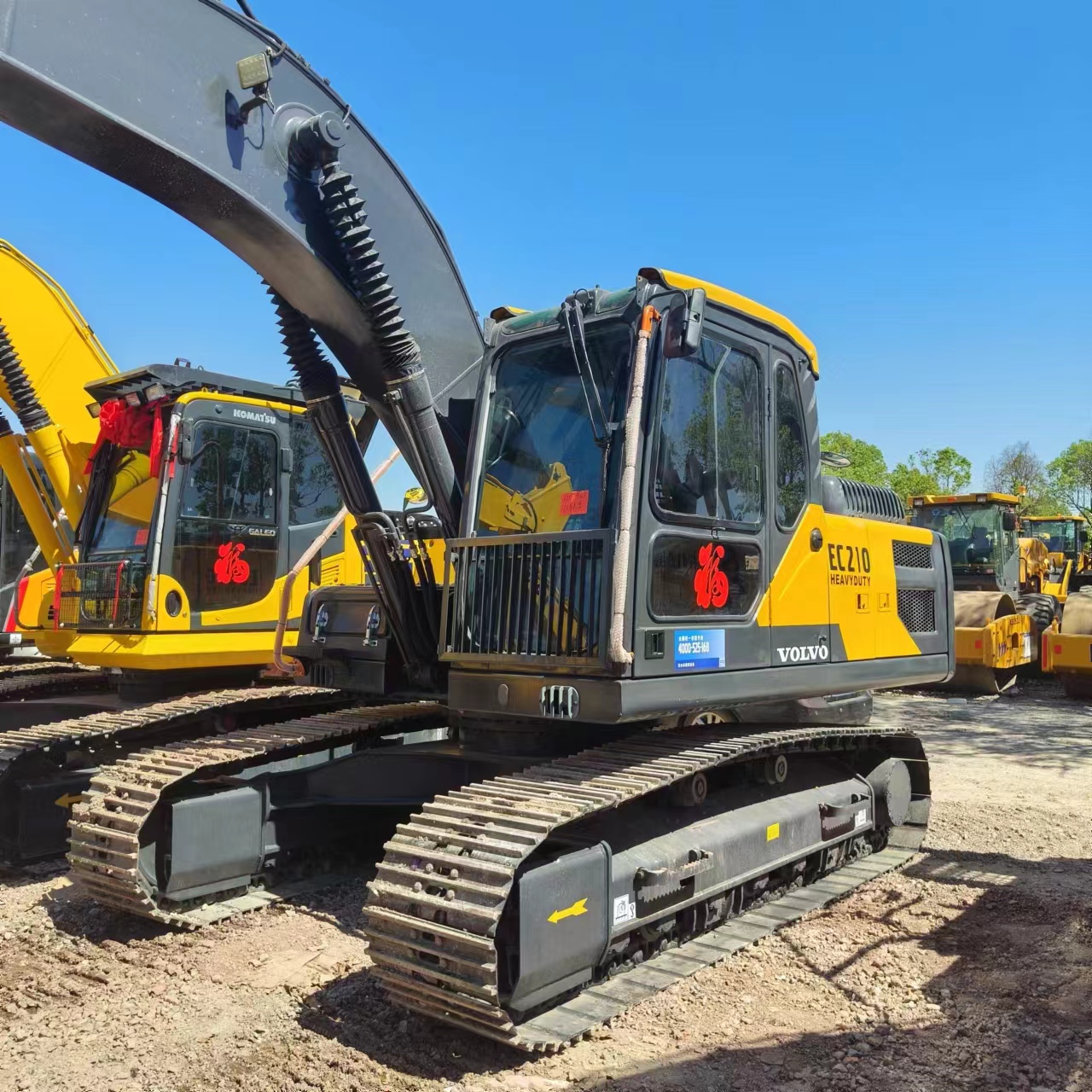 VOLVO EC210 - Ερπυστριοφόρος εκσκαφέας: φωτογραφία 3 VOLVO EC210 - Ερπυστριοφόρος εκσκαφέας: φωτογραφία 3