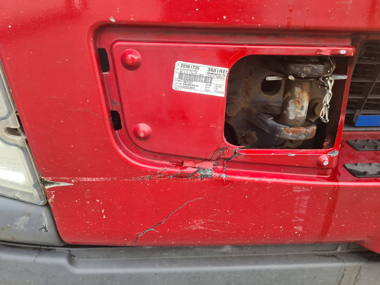 VOLVO ZDERZAK KOMPLETNY Z LAMPAMI BELKA STOPNIE VOLVO FL 22.5 EURO 5 - Προφυλακτήρας για Φορτηγό: φωτογραφία 4 VOLVO ZDERZAK KOMPLETNY Z LAMPAMI BELKA STOPNIE VOLVO FL 22.5 EURO 5 - Προφυλακτήρας για Φορτηγό: φωτογραφία 4