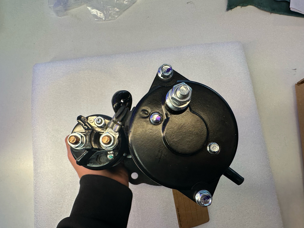 Woda Lancer loader, Perkins, Massey Ferguson Tractor, Spra-Coupe Sprayer - Μίζα για Φορτηγό: φωτογραφία 4 Woda Lancer loader, Perkins, Massey Ferguson Tractor, Spra-Coupe Sprayer - Μίζα για Φορτηγό: φωτογραφία 4