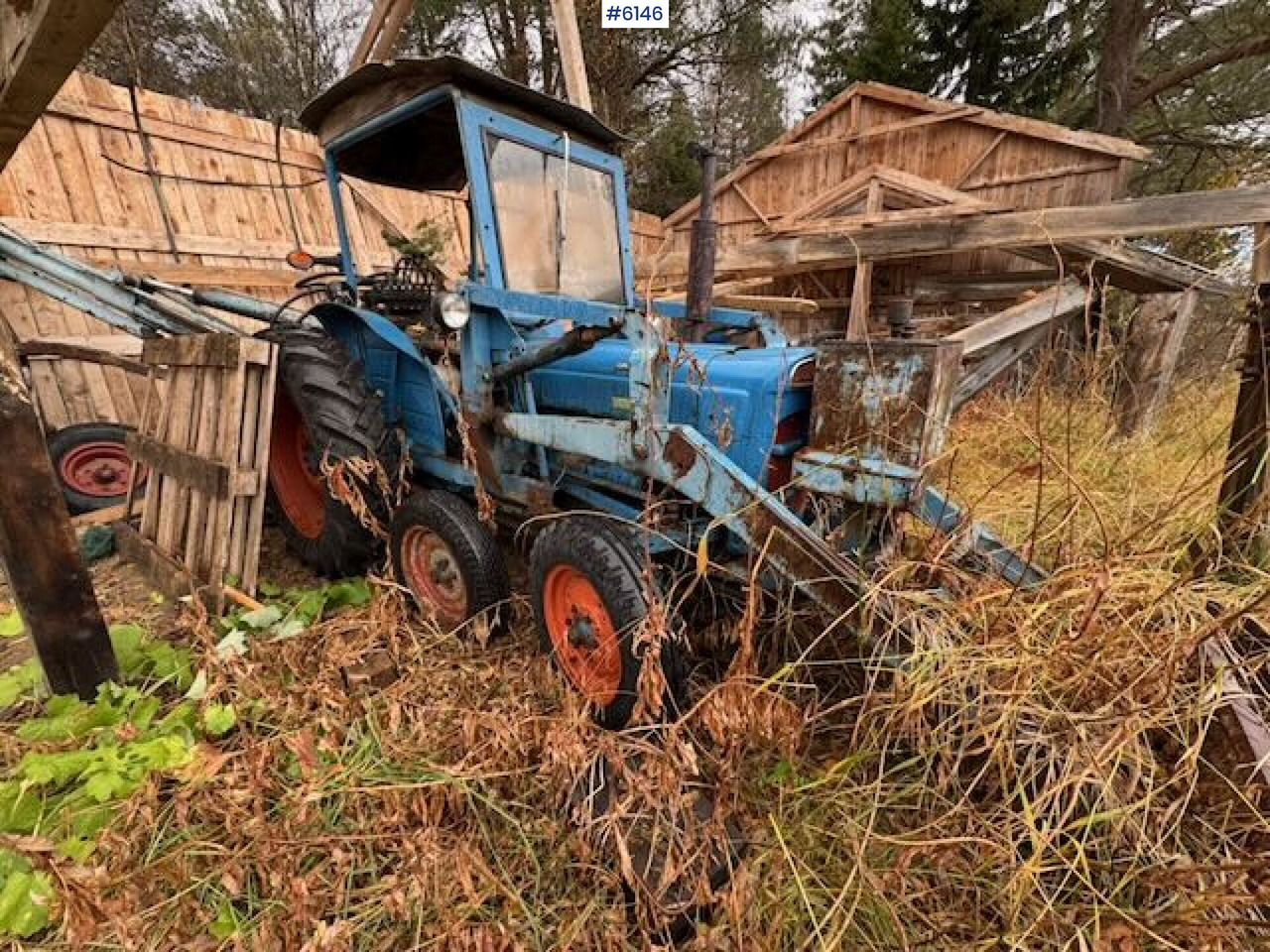 1962 Fordson Dexta with Hamjern backhoe attachment - Τρακτέρ: φωτογραφία 2 1962 Fordson Dexta with Hamjern backhoe attachment - Τρακτέρ: φωτογραφία 2
