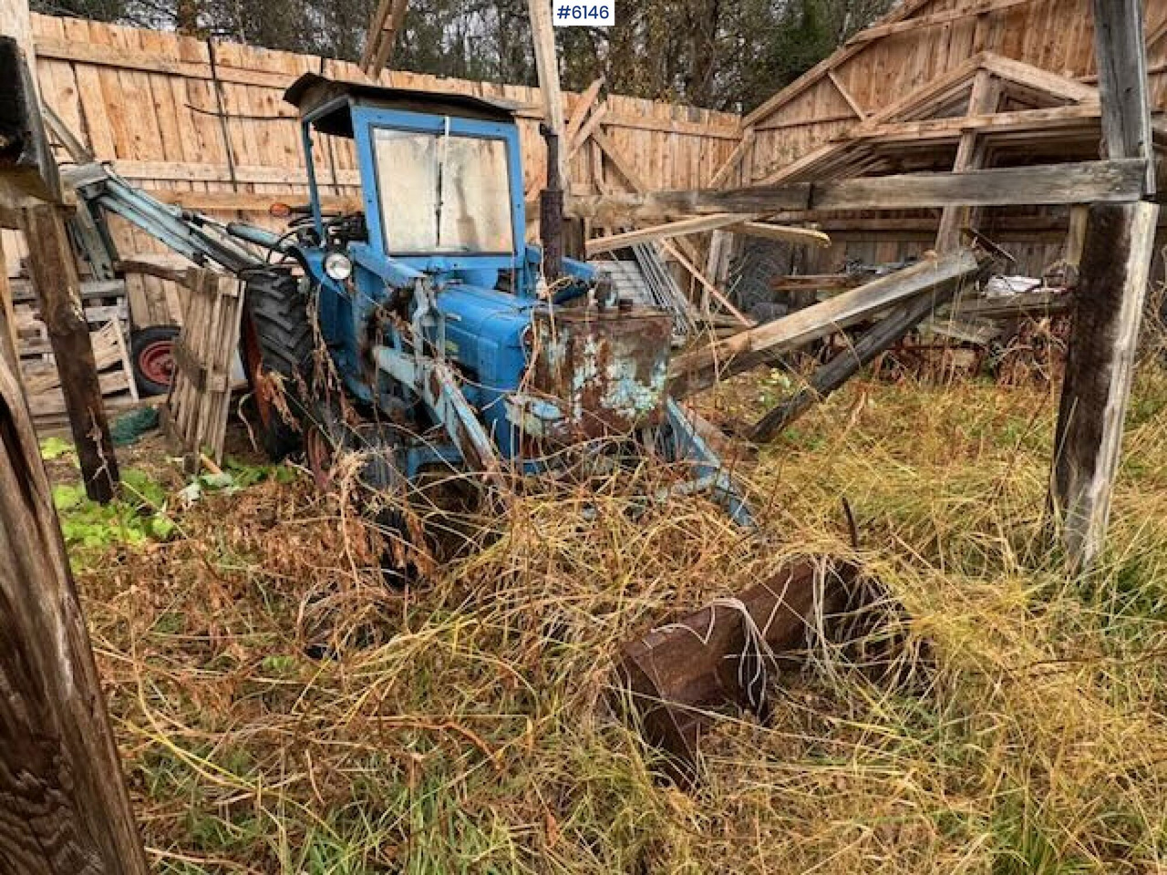 1962 Fordson Dexta with Hamjern backhoe attachment - Τρακτέρ: φωτογραφία 4 1962 Fordson Dexta with Hamjern backhoe attachment - Τρακτέρ: φωτογραφία 4