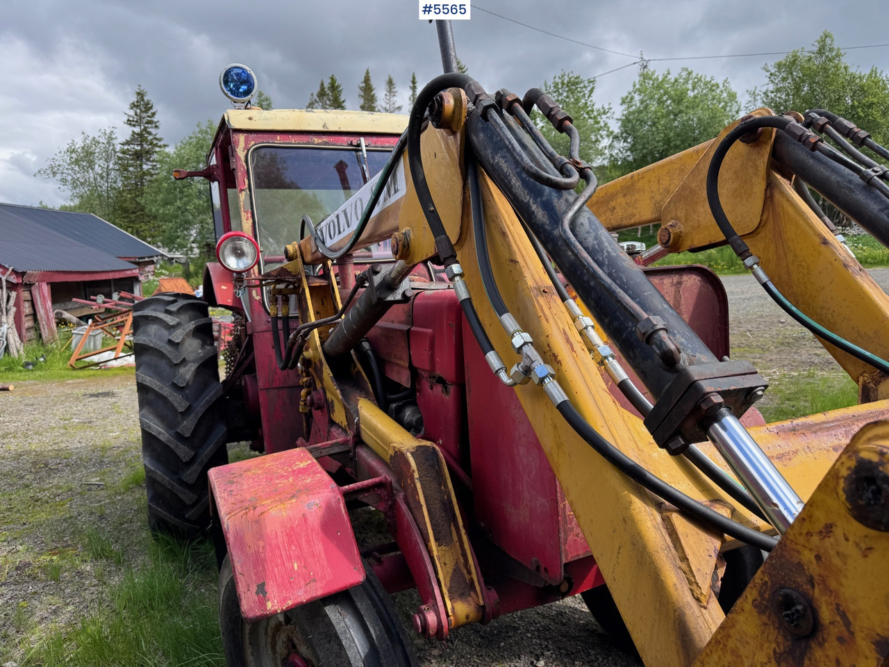 1969 Volvo BM 600 w/ Hymas front loader - Τρακτέρ: φωτογραφία 5 1969 Volvo BM 600 w/ Hymas front loader - Τρακτέρ: φωτογραφία 5