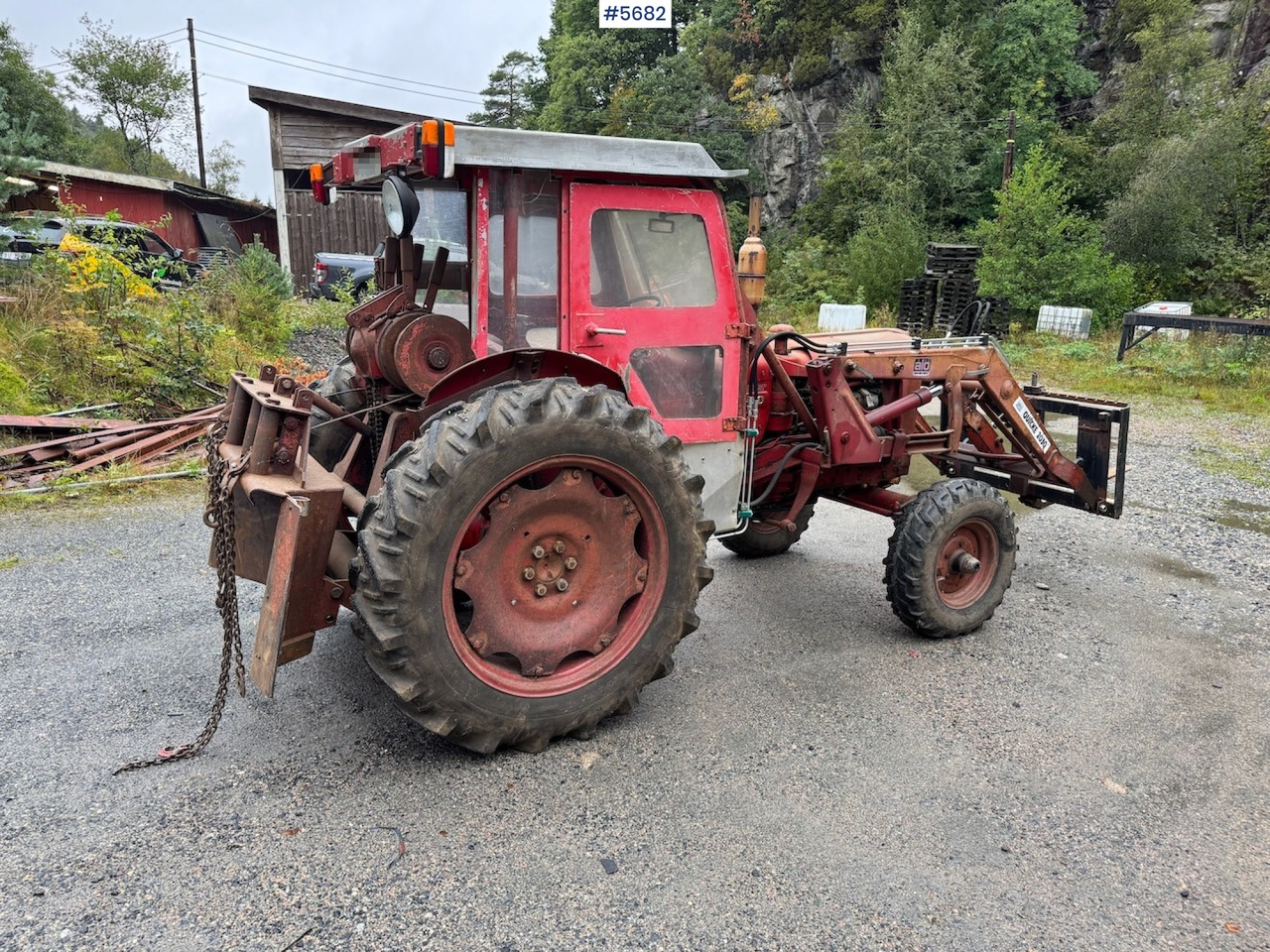 1971 Volvo 400 Buster w/ front loader and winch - Τρακτέρ: φωτογραφία 5 1971 Volvo 400 Buster w/ front loader and winch - Τρακτέρ: φωτογραφία 5