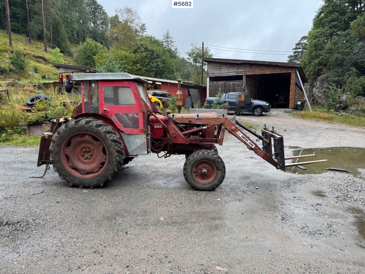 1971 Volvo 400 Buster w/ front loader and winch - Τρακτέρ: φωτογραφία 2 1971 Volvo 400 Buster w/ front loader and winch - Τρακτέρ: φωτογραφία 2