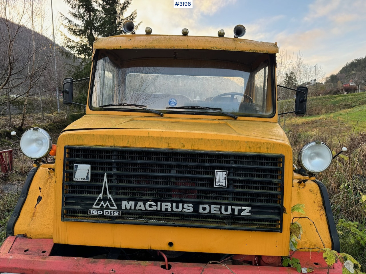 Φορτηγό με ανοιχτή καρότσα 1974 Magirus Deutz 160 D 12: φωτογραφία 21