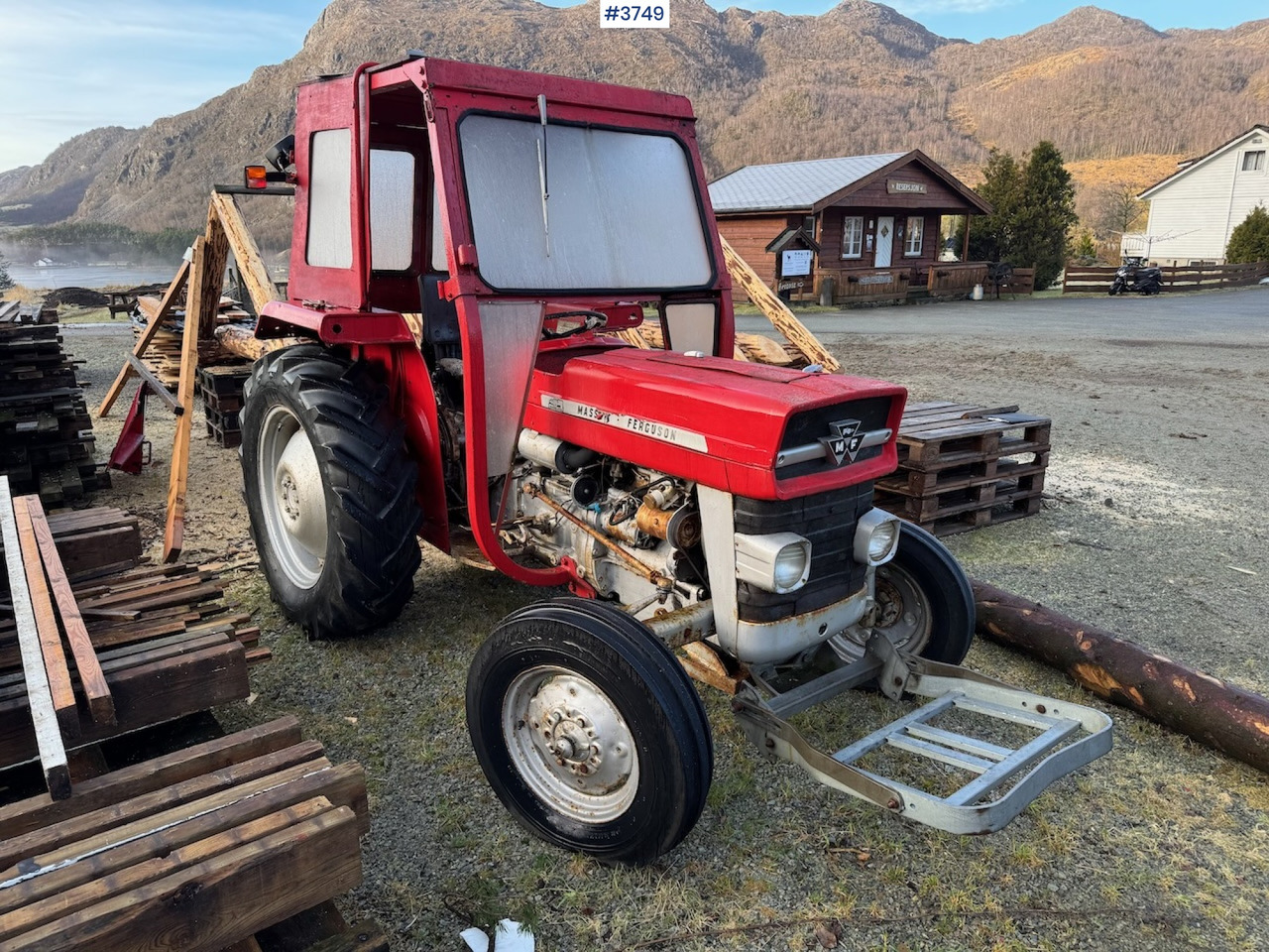 1977 Massey Ferguson 135 - Τρακτέρ: φωτογραφία 3 1977 Massey Ferguson 135 - Τρακτέρ: φωτογραφία 3