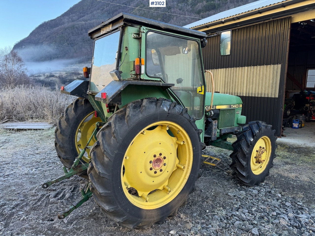 Τρακτέρ 1981 John Deere 1140 Synchron with front loader: φωτογραφία 6 Τρακτέρ 1981 John Deere 1140 Synchron with front loader: φωτογραφία 6