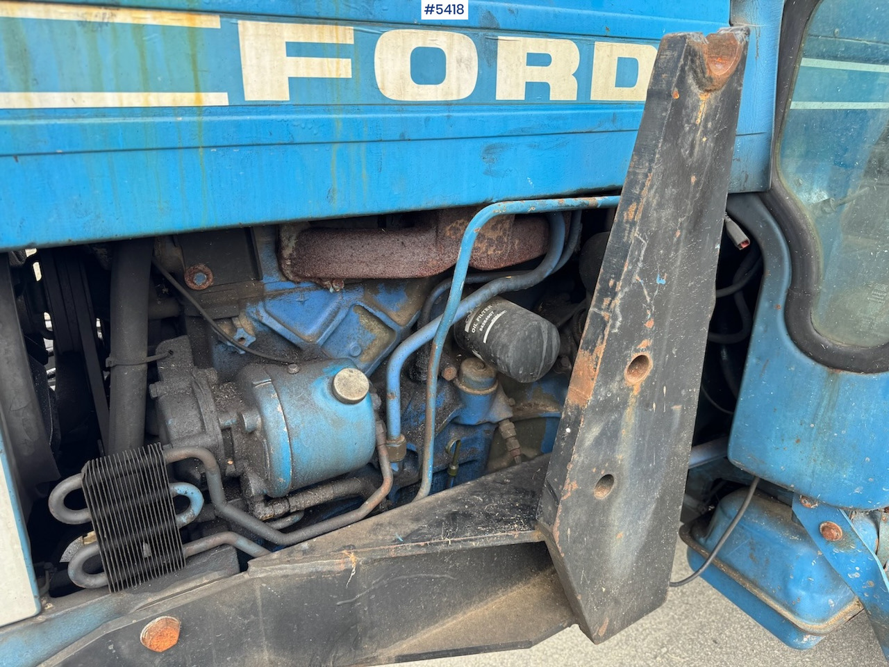 Τρακτέρ 1982 Ford 7610 w/ front loader.: φωτογραφία 12
