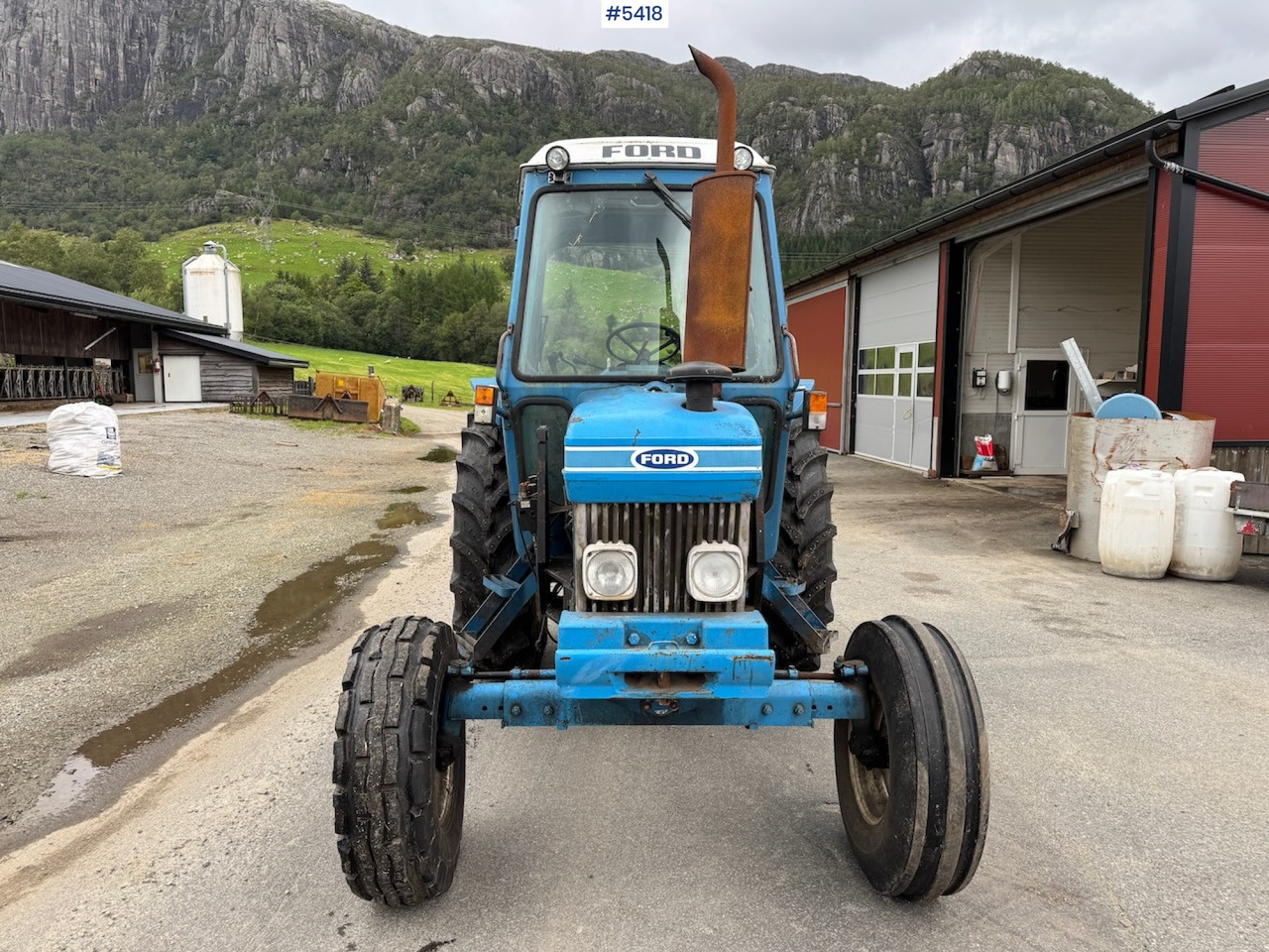 Τρακτέρ 1982 Ford 7610 w/ front loader.: φωτογραφία 9