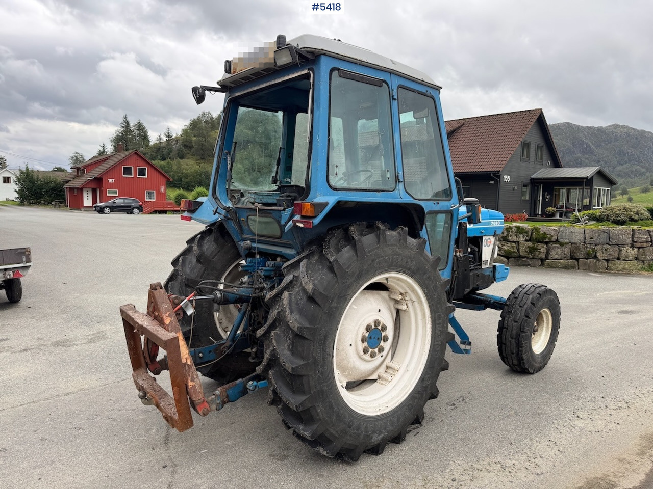 Τρακτέρ 1982 Ford 7610 w/ front loader.: φωτογραφία 6