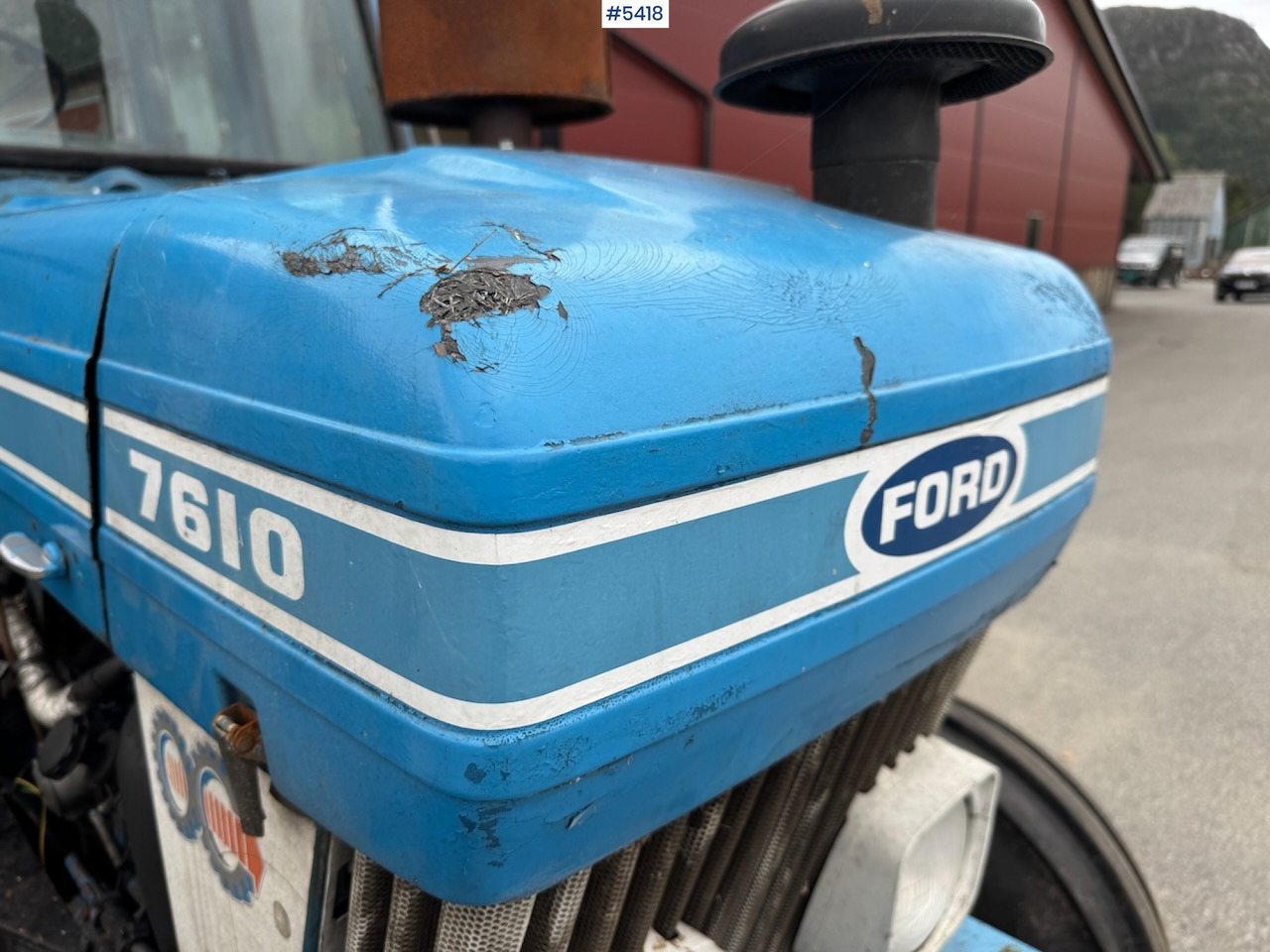 Τρακτέρ 1982 Ford 7610 w/ front loader.: φωτογραφία 10