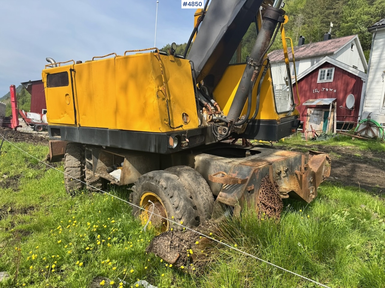 1983 Åkerman H7 Wheeled excavator with digging bucket - Εκσκαφέας: φωτογραφία 5 1983 Åkerman H7 Wheeled excavator with digging bucket - Εκσκαφέας: φωτογραφία 5