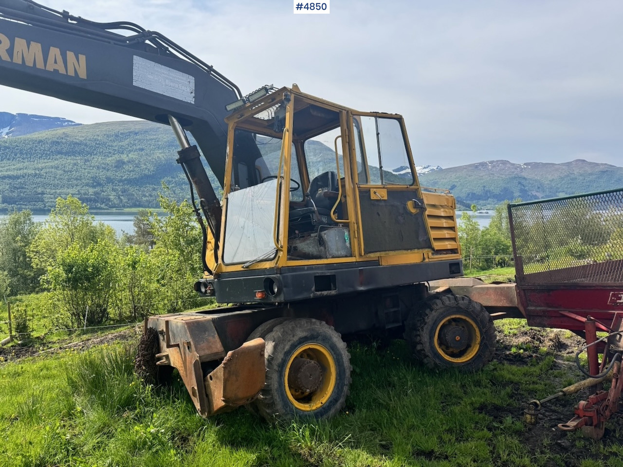 1983 Åkerman H7 Wheeled excavator with digging bucket - Εκσκαφέας: φωτογραφία 2 1983 Åkerman H7 Wheeled excavator with digging bucket - Εκσκαφέας: φωτογραφία 2