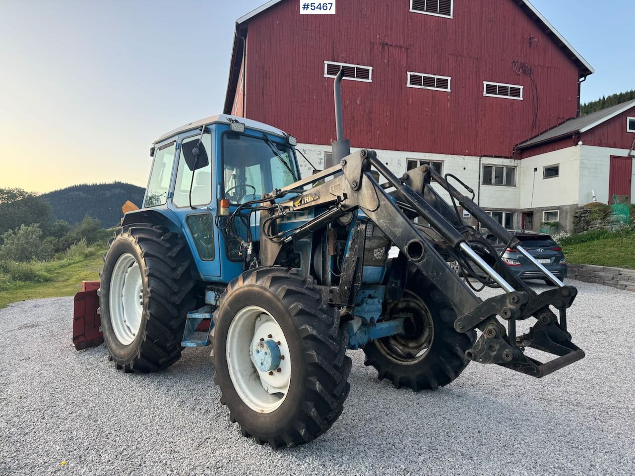 1983 Ford 7710 4x4 w/ frontloader - Τρακτέρ: φωτογραφία 2 1983 Ford 7710 4x4 w/ frontloader - Τρακτέρ: φωτογραφία 2